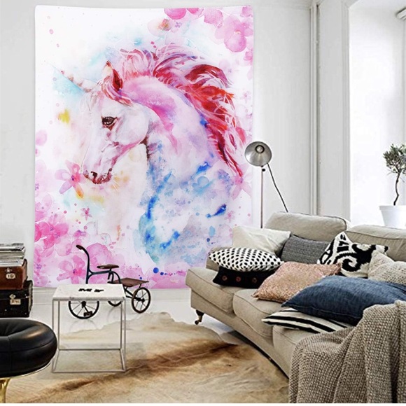 Colorful Unicorn Wall Tapestry | Never been used - Picture 4 of 4